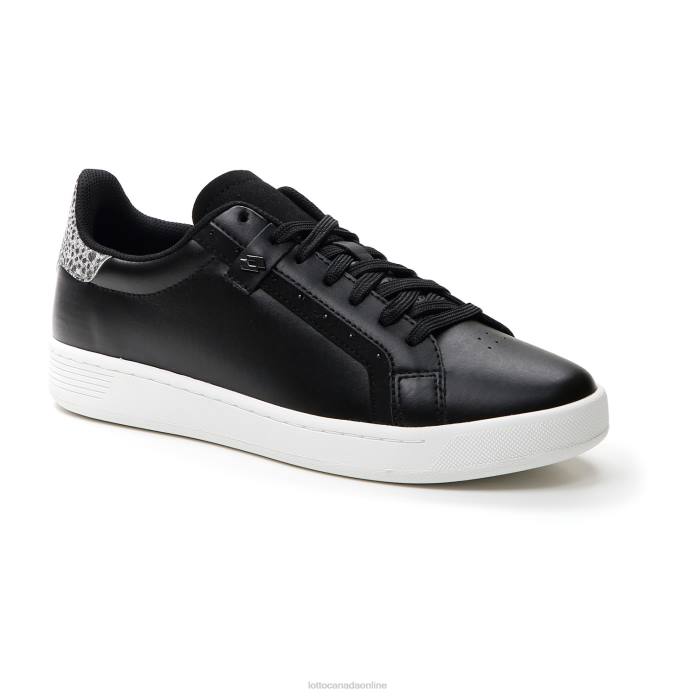 COURT '73 AMF W ALL BLACK Lotto Woman Shoes 0Z6F721