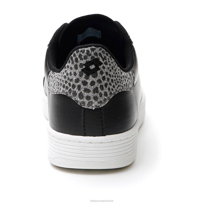 COURT '73 AMF W ALL BLACK Lotto Woman Shoes 0Z6F721