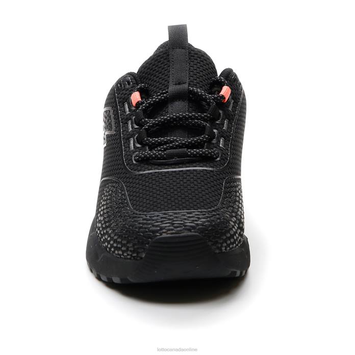 KIBRA AMF W ALL BLACK/GRAVITY TITAN Lotto Woman Shoes 0Z6F719