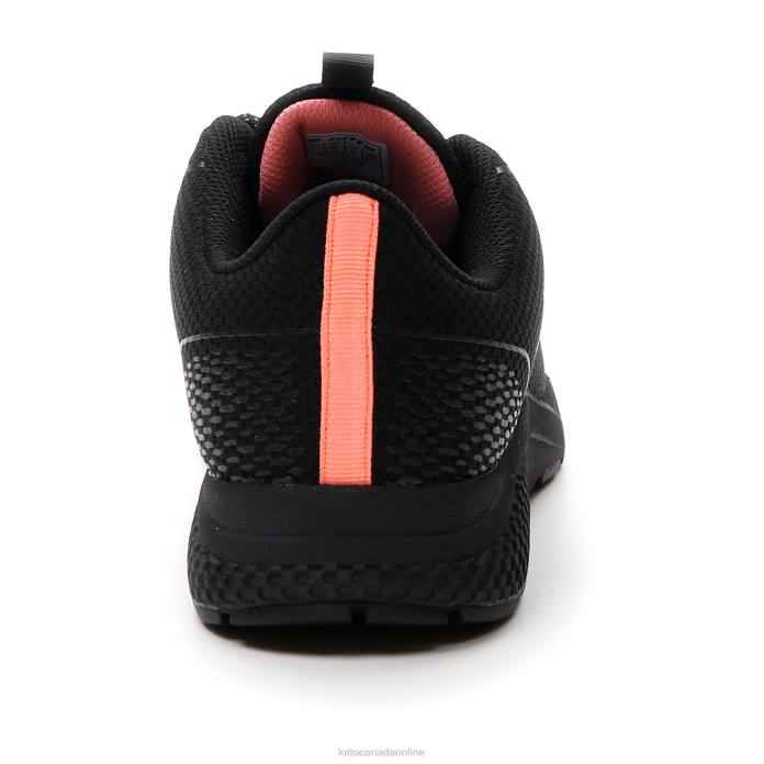 KIBRA AMF W ALL BLACK/GRAVITY TITAN Lotto Woman Shoes 0Z6F719