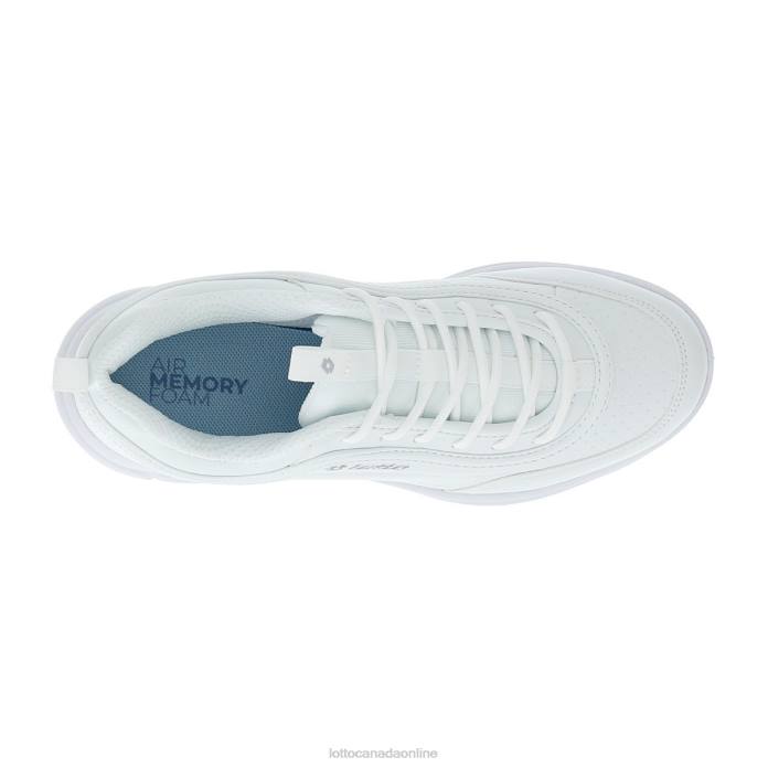 LOVE RIDE AMF V PRIME WHITE Lotto Woman Shoes 0Z6F715