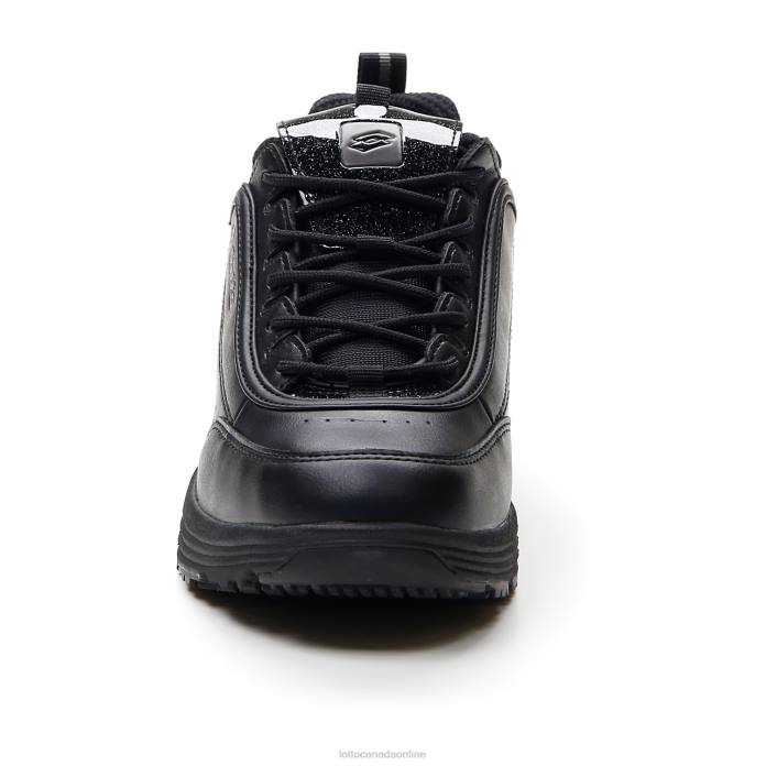 LOVE RIDE PRIME III GLITTER W ALL BLACK/GRAVITY TITAN Lotto Woman Shoes 0Z6F726