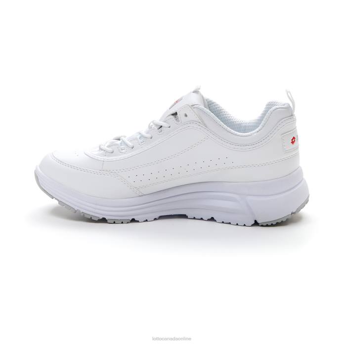 LOVE RIDE PRIME II W ALL WHITE/FLAME RED Lotto Woman Shoes 0Z6F725