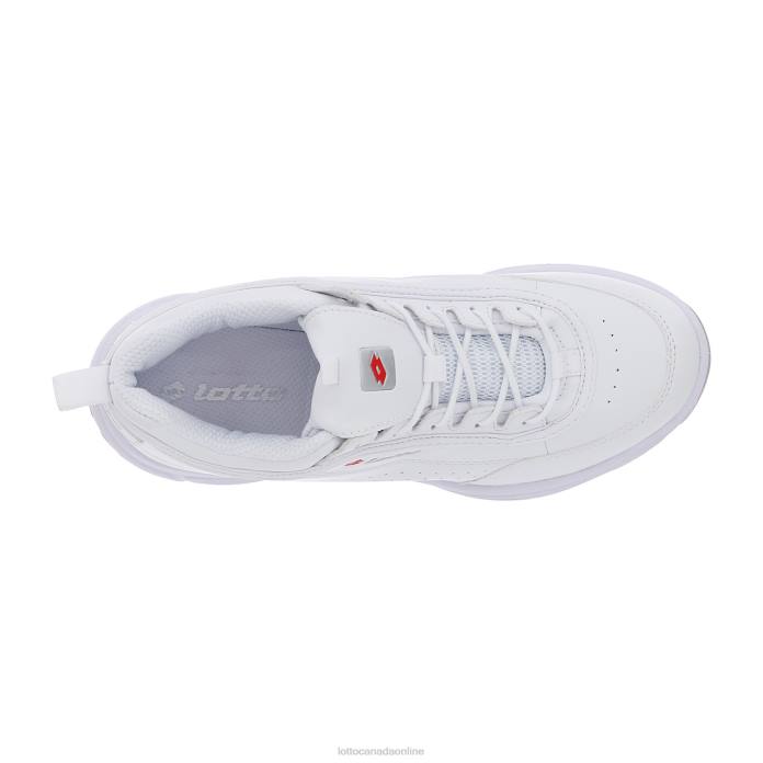 LOVE RIDE PRIME II W ALL WHITE/FLAME RED Lotto Woman Shoes 0Z6F725