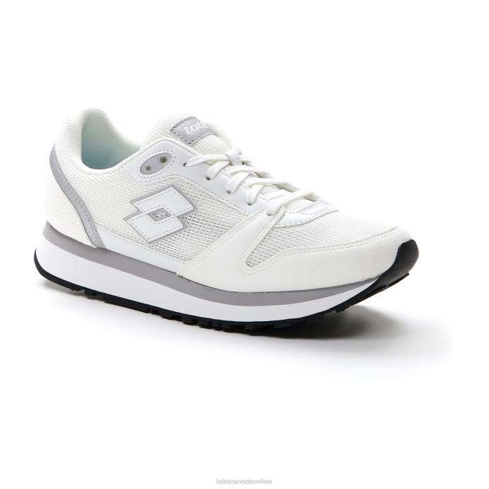 TRAINER WEDGE AMF IV W WHITE/SILVER METAL 2 Lotto Woman Shoes 0Z6F738