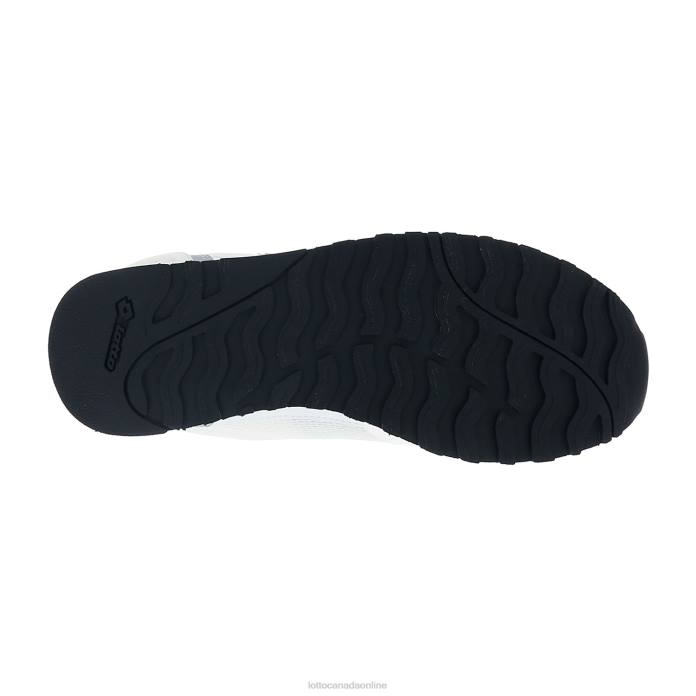 TRAINER WEDGE AMF IV W WHITE/SILVER METAL 2 Lotto Woman Shoes 0Z6F738