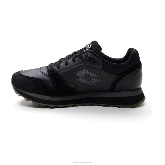 TRAINER WEDGE III W ALL BLACK/GRAVITY TITAN Lotto Woman Shoes 0Z6F737