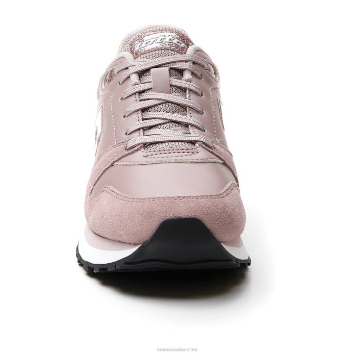 TRAINER WEDGE III W BARK PINK/BARK PINK METAL Lotto Woman Shoes 0Z6F742