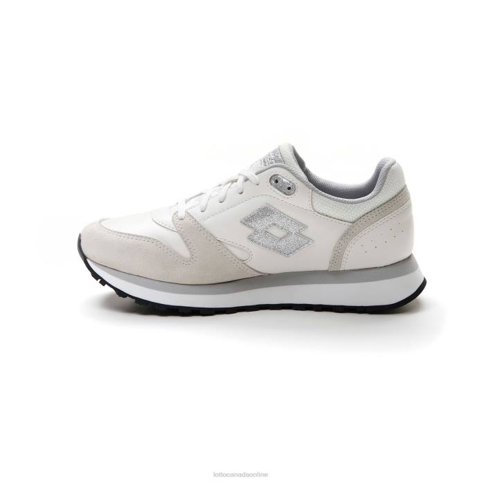 TRAINER WEDGE III W WHITE/SILVER METAL 2 Lotto Woman Shoes 0Z6F741