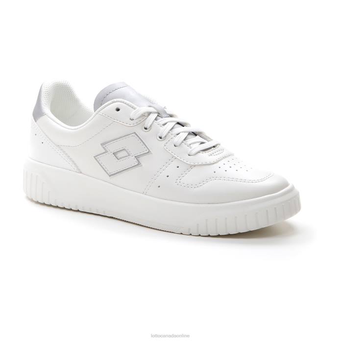 VENUS W WHITE/SILVER METAL 2 Lotto Woman Shoes 0Z6F735