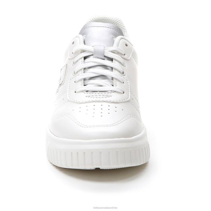 VENUS W WHITE/SILVER METAL 2 Lotto Woman Shoes 0Z6F735