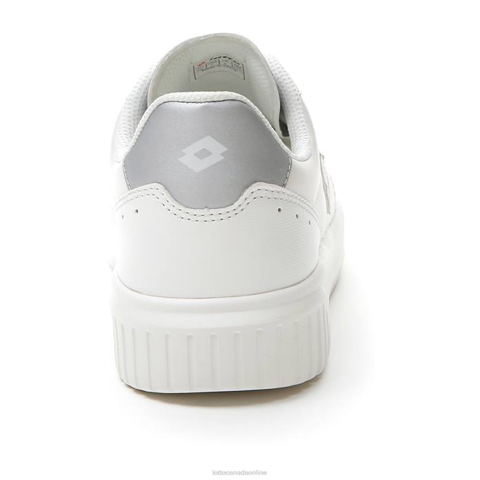 VENUS W WHITE/SILVER METAL 2 Lotto Woman Shoes 0Z6F735