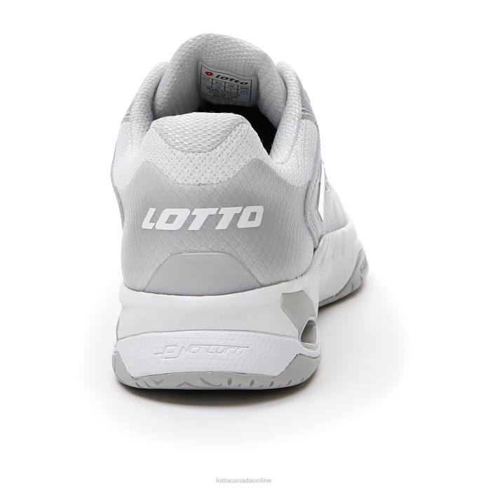 MIRAGE 100 SPD W ALL WHITE/SILVER METAL 2 Lotto Woman Shoes 0Z6F754