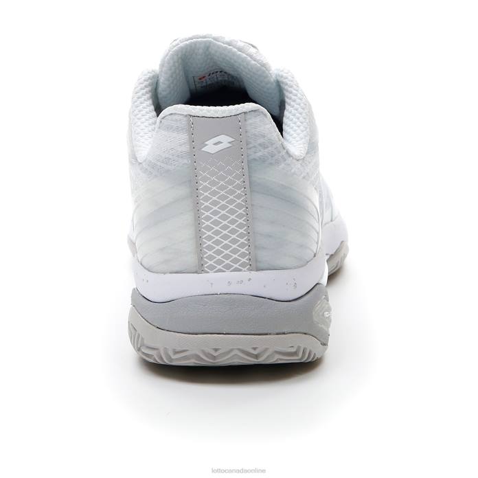 MIRAGE 300 CLY W ALL WHITE/SILVER METAL 2 Lotto Woman Shoes 0Z6F755