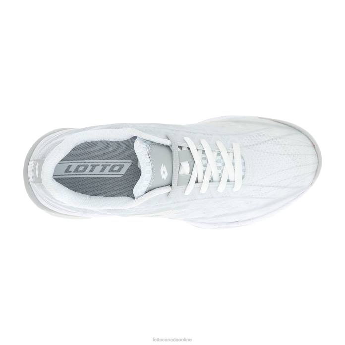MIRAGE 300 SPD W ALL WHITE/SILVER METAL 2 Lotto Woman Shoes 0Z6F757