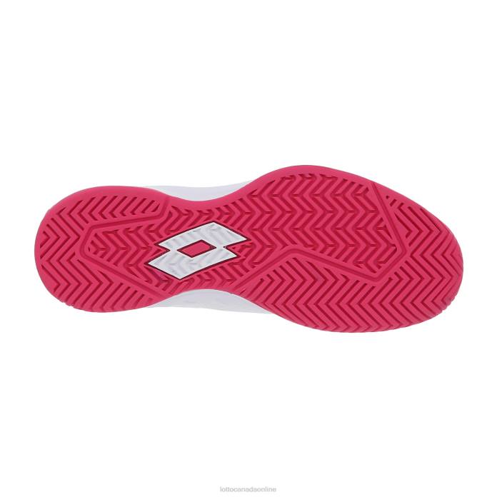 MIRAGE 600 ALR W ALL WHITE/SILVER METAL 2/GLAMOUR PINK Lotto Woman Shoes 0Z6F761